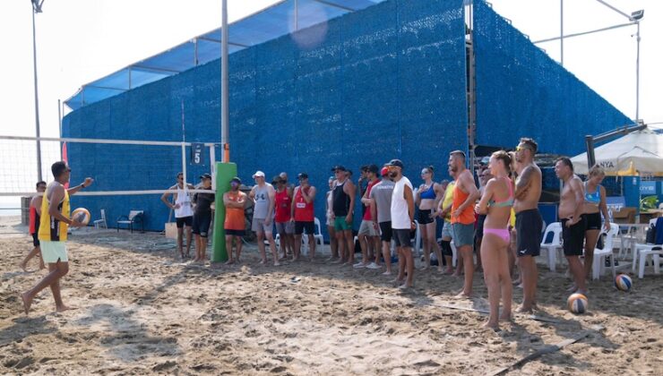 PLAJ VOLEYBOLUNA TMOK DESTEĞİ