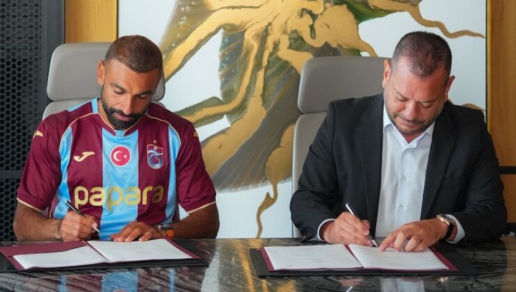 SALAH RESMEN TRABZONSPOR’DA