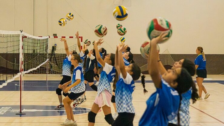 Spor Okullarında Voleybola Yoğun İlgi