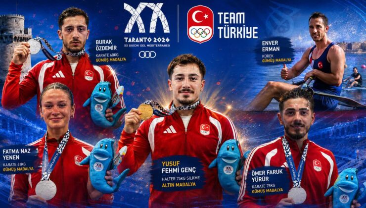 TEAM TÜRKİYE’DEN 10 MADALYA