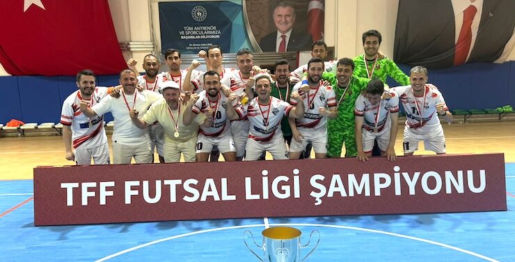 TFF Futsal Ligi Şampiyonu Sakarya Karasu 1933 SK