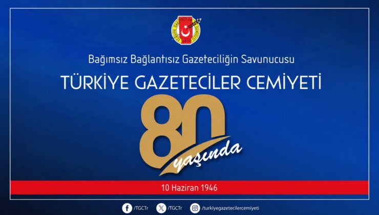 TGC 80. YILDÖNÜMÜNÜ KUTLUYOR
