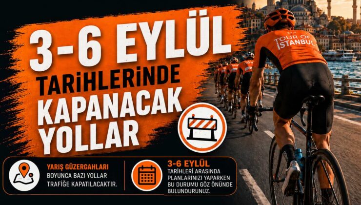 Tour Of İstanbul İçin Trafik Düzenlemesi