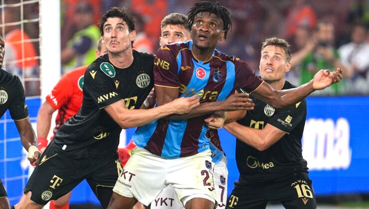 TRABZONSPOR’A İLK MAÇTA DARBE!