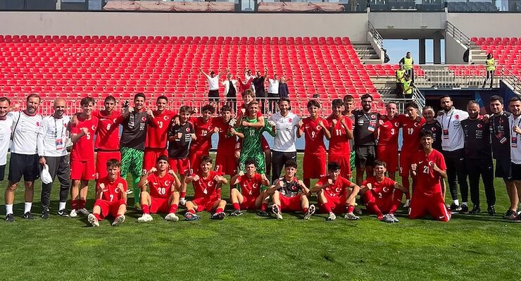 U15 Millî Takımı UEFA Turnuvası’nda Şampiyon