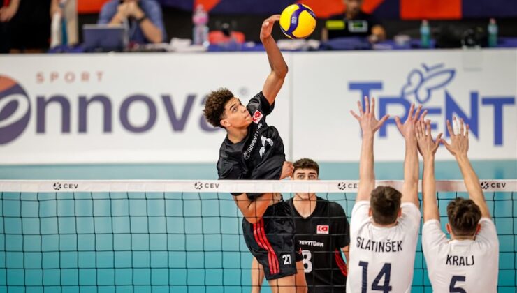 U18 Erkek Milliler Slovenya’ya Yenildi