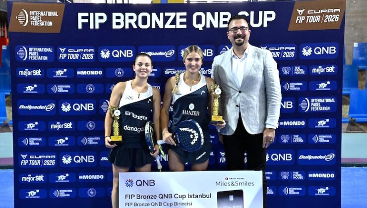 Uluslararası Padel Turnuvası FIP Bronze QNB Cup Tamamlandı
