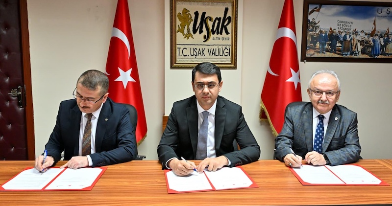 UŞAK’TA TÜM DÜNYAYA ÖRNEK PROJE
