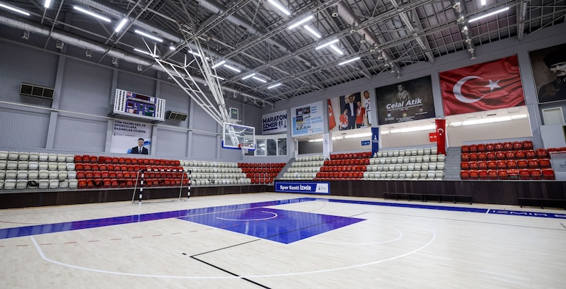 Celal Atik Spor Salonu Yenilendi
