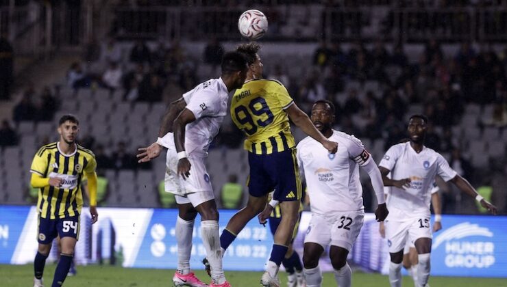 FENERBAHÇE BAKÜ’DE KAZANDI