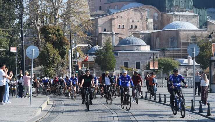 PEDALLAR TARİHİN KALBİNDE DÖNDÜ