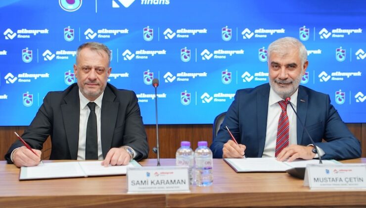 Trabzonspor ile Albayrak Finans Arasında Sponsorluk Anlaşması