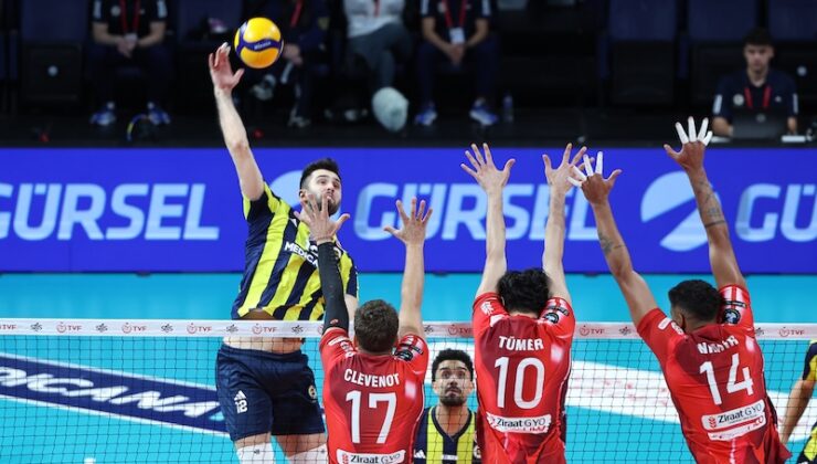 ZİRAAT BANKKART FENERBAHÇE’Yİ DEVİRDİ